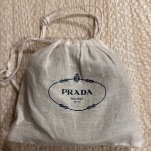 Prada Black Leather Clutch